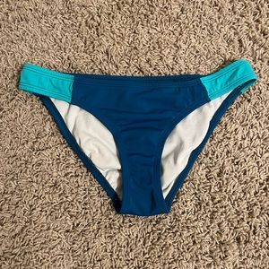 blue bikini bottoms